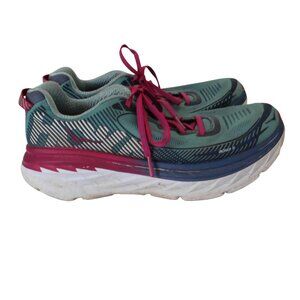 Hoka bondi 5 Size 9.5 Running Shoes 1014759 AVIG